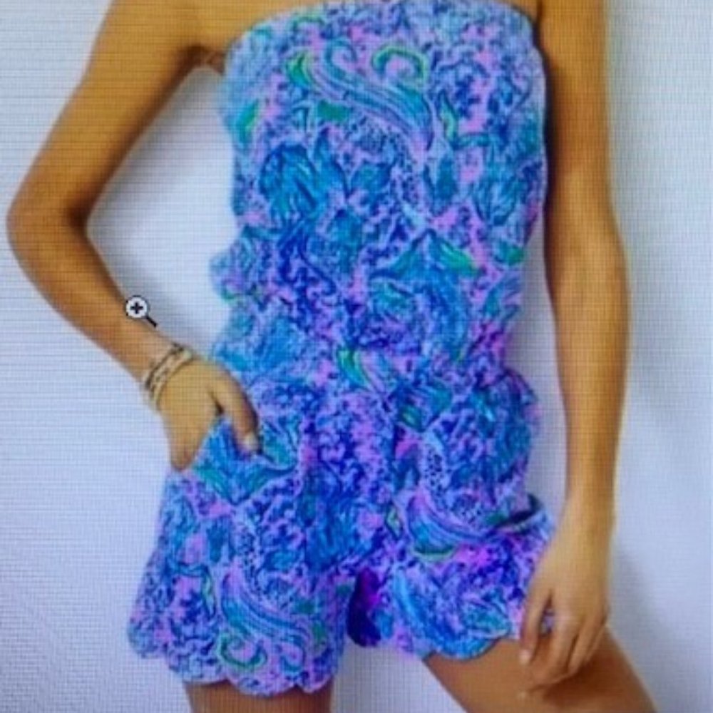 Lilly Pulitzer Jace Strapless Romper